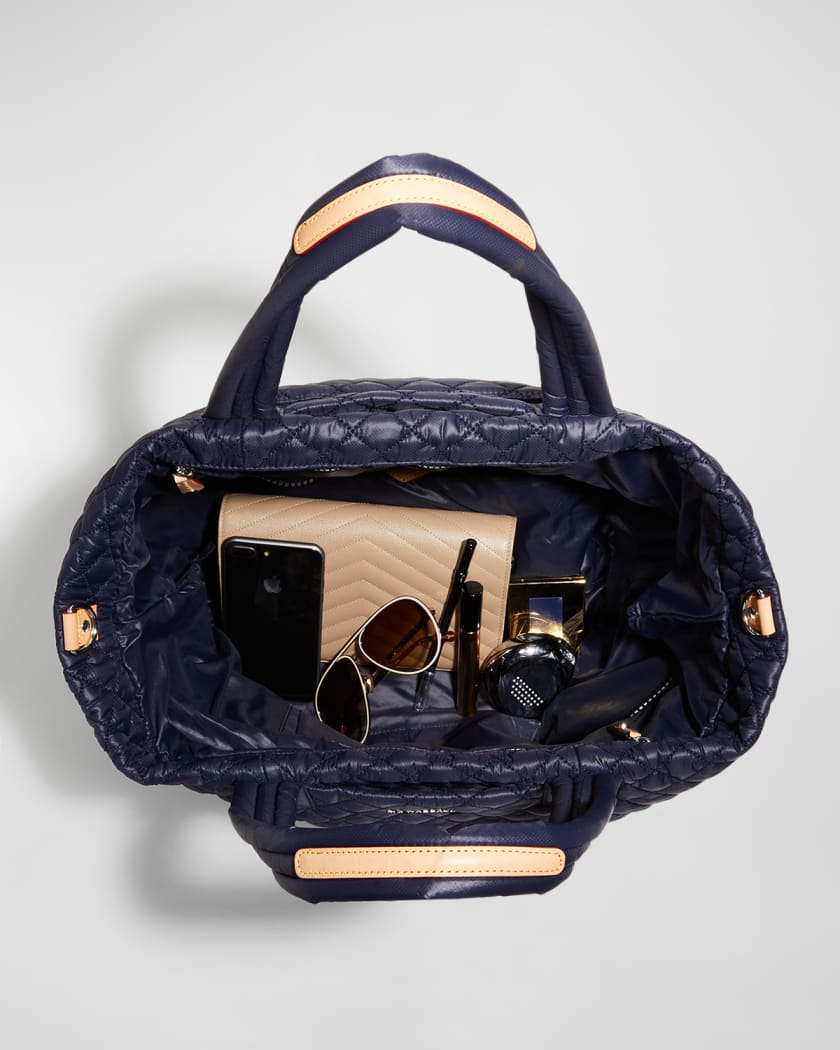 Metro Deluxe Large Quilted Nylon Tote Bag