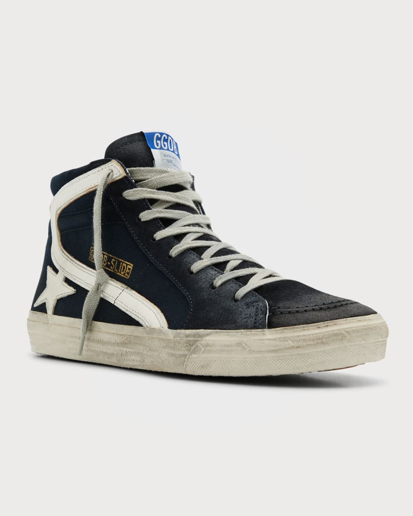 Golden Goose Men's & Leather High-Top | Neiman Marcus