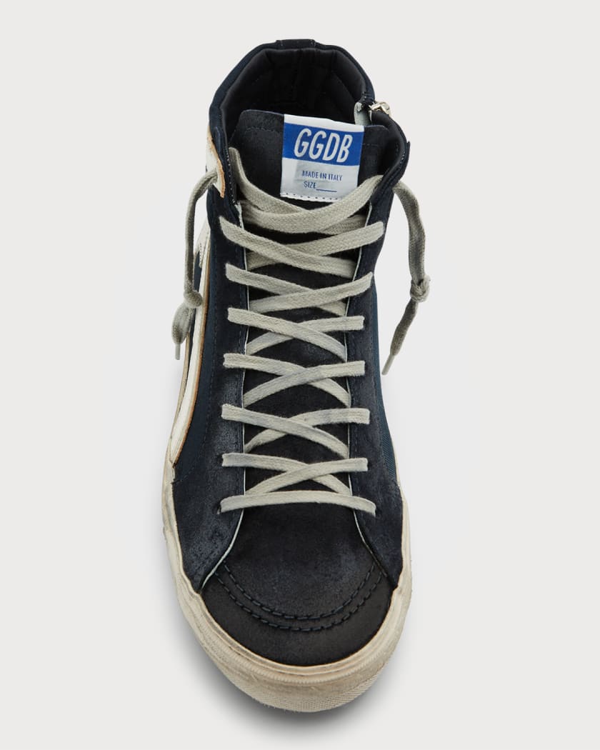 Golden Goose Men's & Leather High-Top | Neiman Marcus