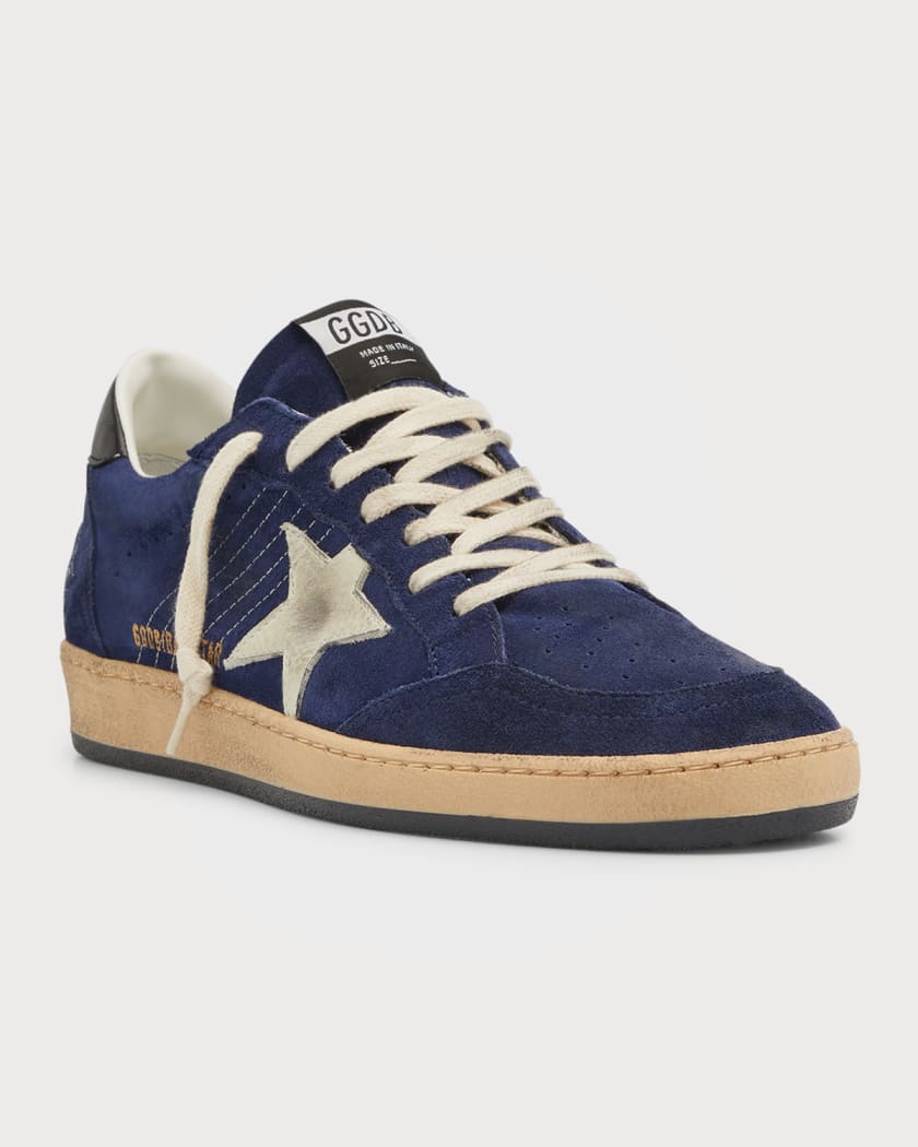 Men's Ball Star Suede Low-Top Sneakers