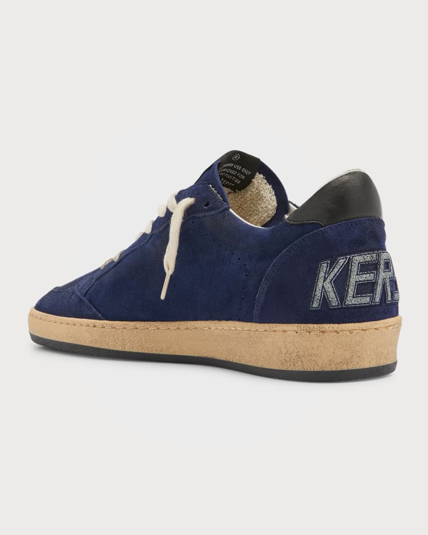 Men's Ball Star Suede Low-Top Sneakers