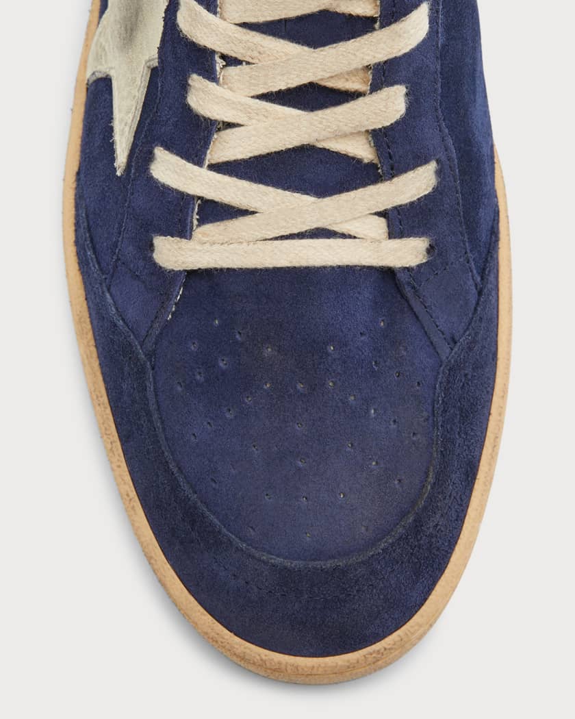 Men's Ball Star Suede Low-Top Sneakers
