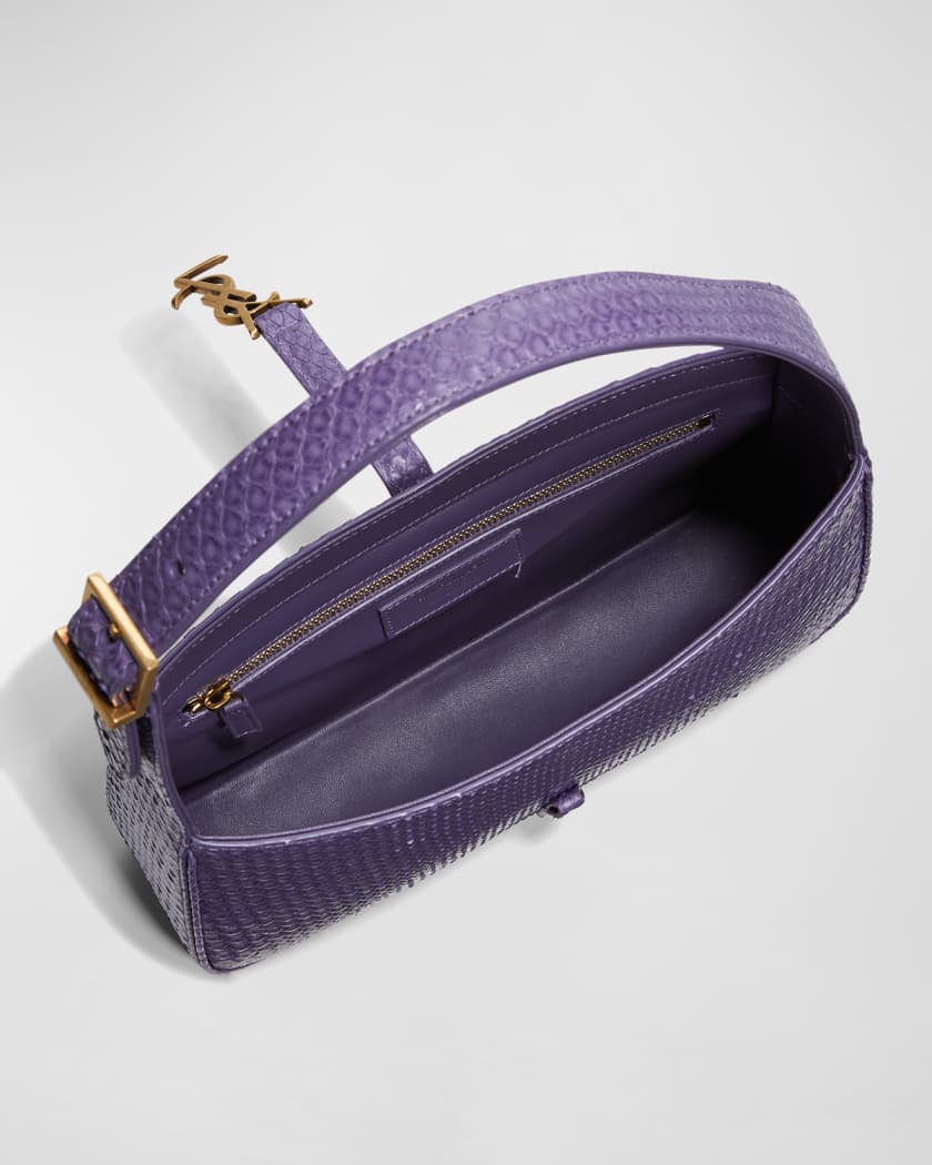 Saint Laurent Le 5 A 7 YSL Shoulder Bag in Python Neiman Marcus