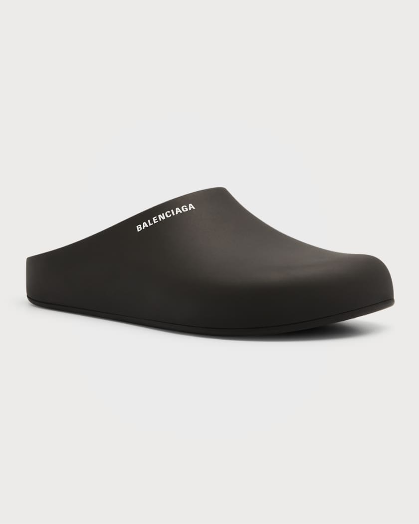 Men s Logo Clog Pool Slides