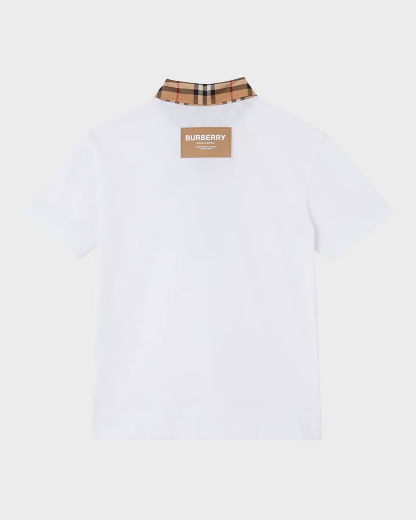 Boy's Johane Check Polo Shirts