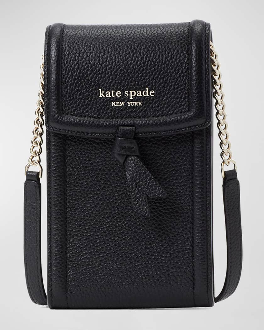 Kate spade rosie crossbody bag w/ zip pouch black pebbled leather