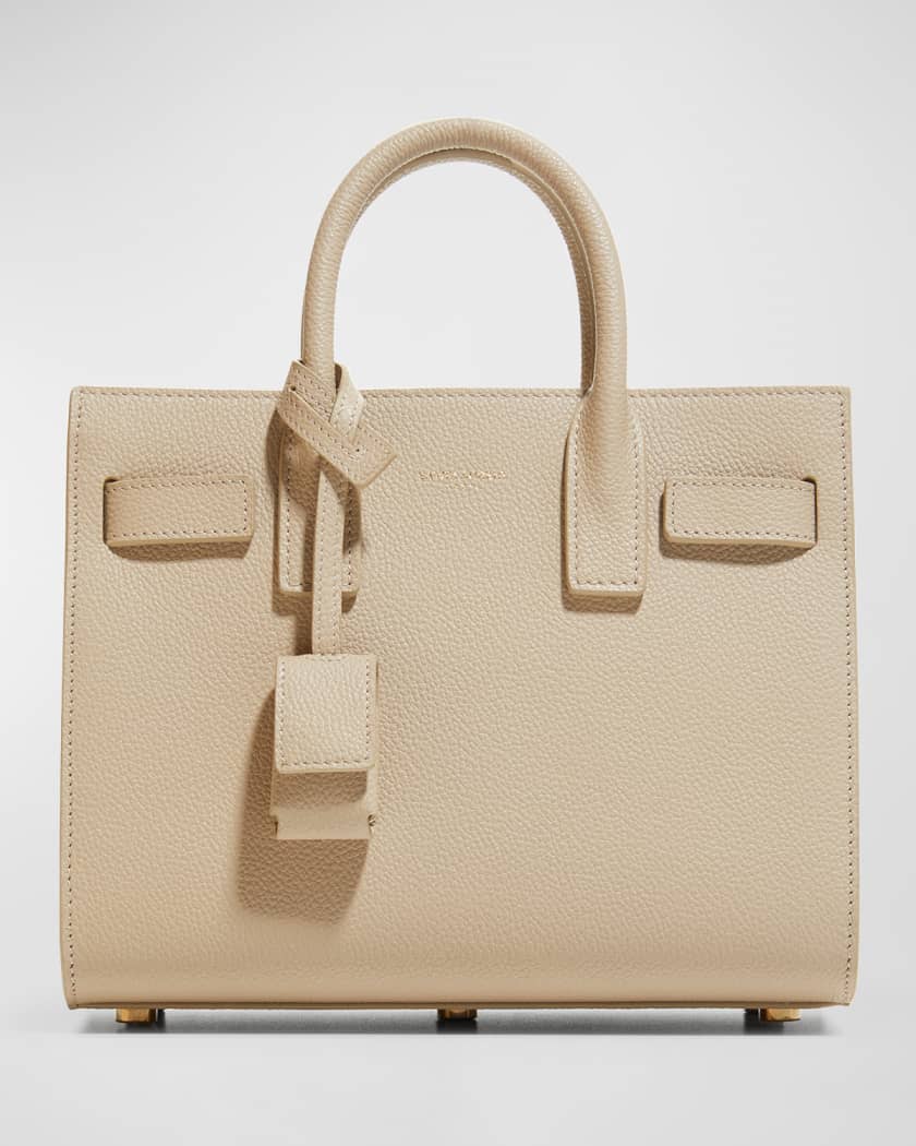 Saint Laurent Sac de Jour Calfskin Top-Handle Bag