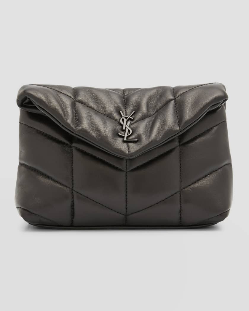 Loulou Toy YSL Puffer Pouch Clutch Bag