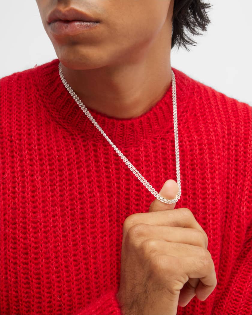 Men's ice cheap necklace