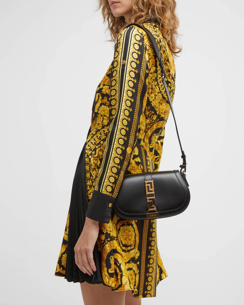 Fashion Womens Shoulder Bag Greca Goddess Chain Crossbody Bag