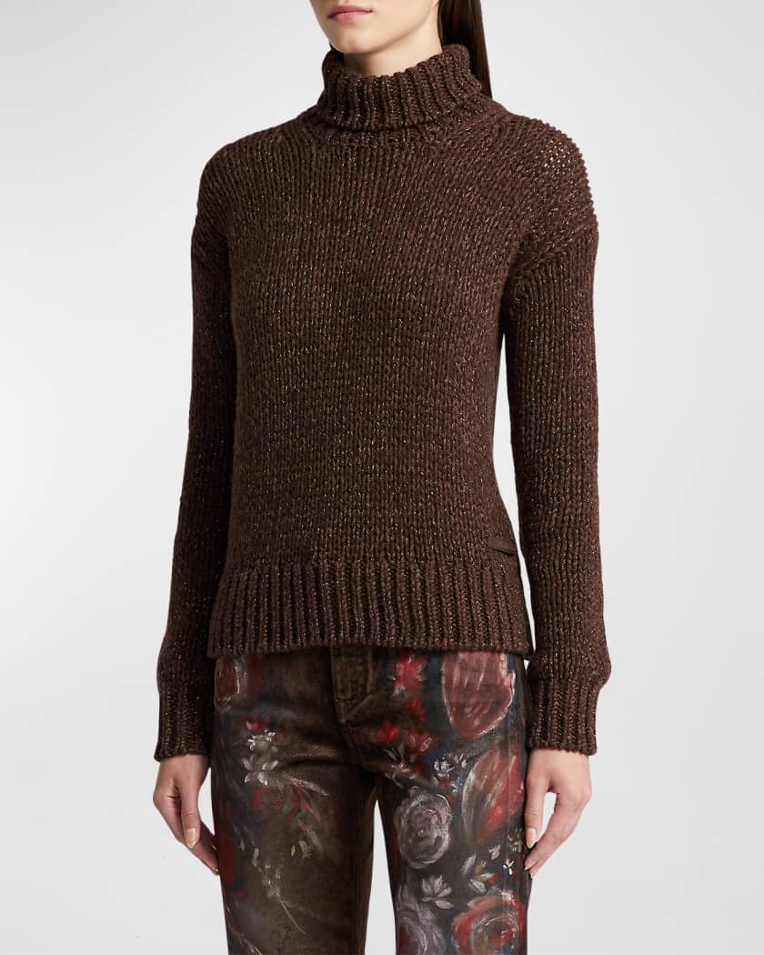Brown Mixed-Texture Collection | Neiman Marcus