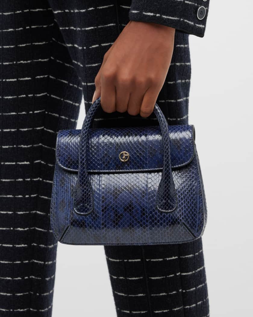 Armani top handle bag online