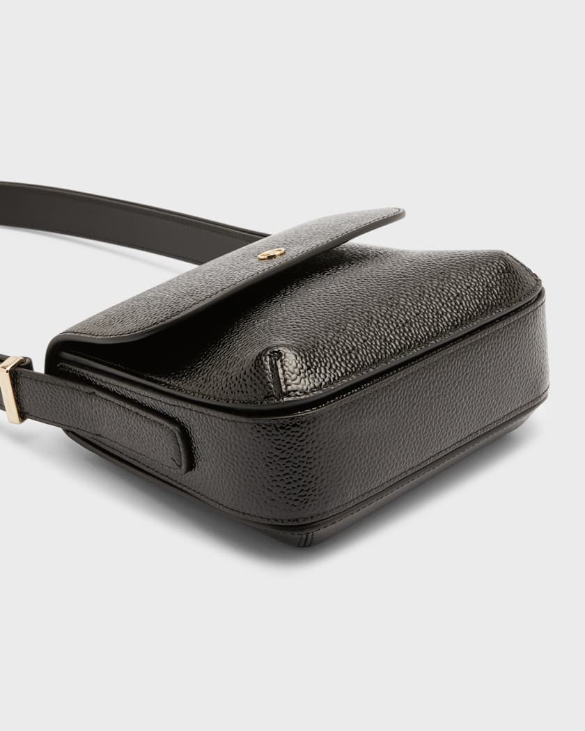 Giorgio Armani La Prima Small Textured Leather Shoulder Bag