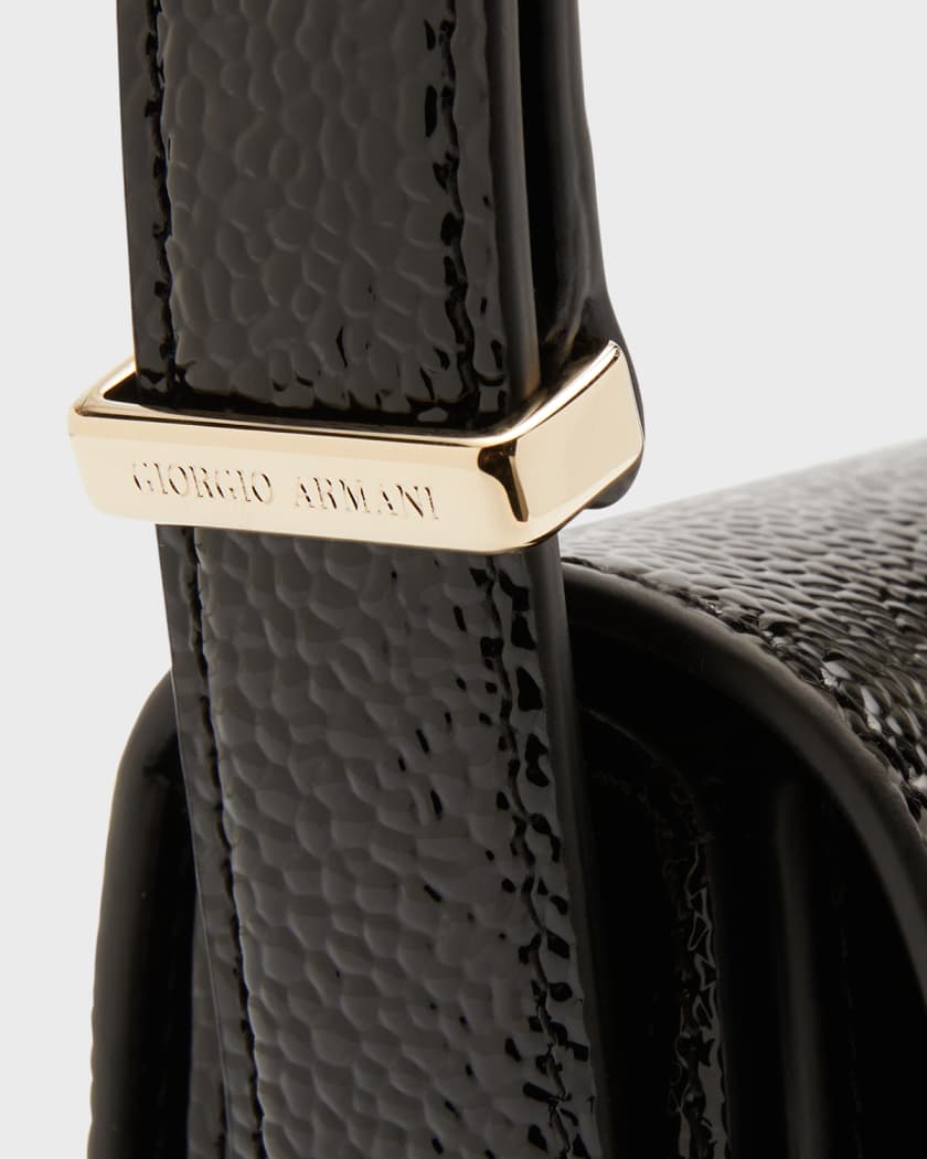 Giorgio Armani La Prima Mini Leather Crossbody Bag - ShopStyle