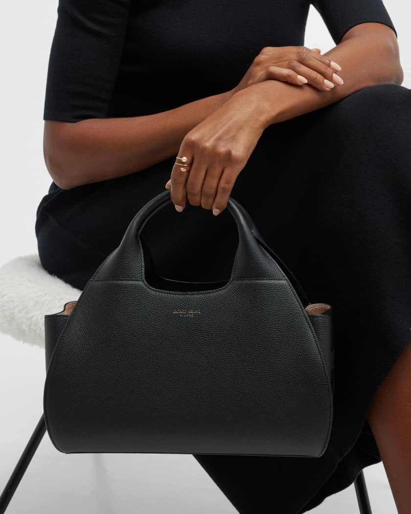 Pebble leather bag clearance