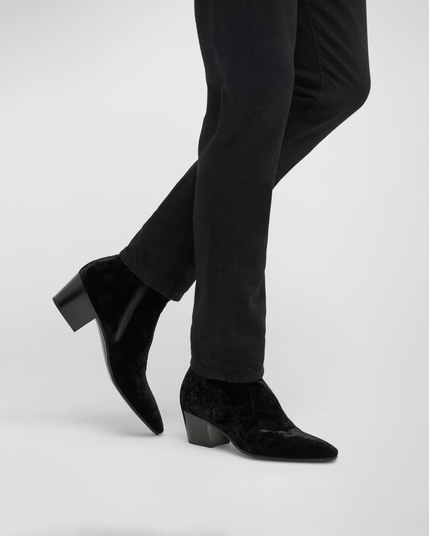 Louis Vuitton Black Shearling Winter Boots Suede ref.297462 - Joli Closet