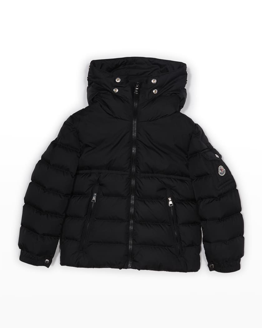 Boy's Byron Faux Fur Hooded Puffer Jacket