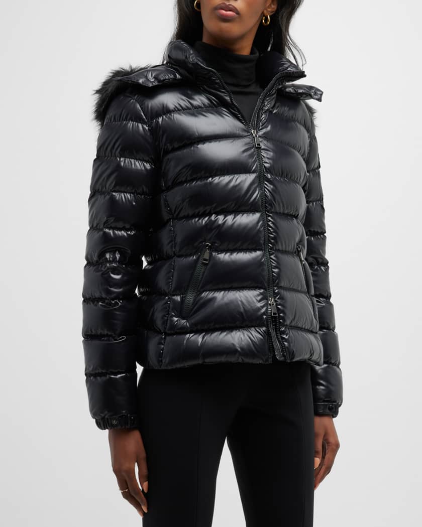 Moncler Collection Meuse Short Down Jacket Female Silver Size 5
