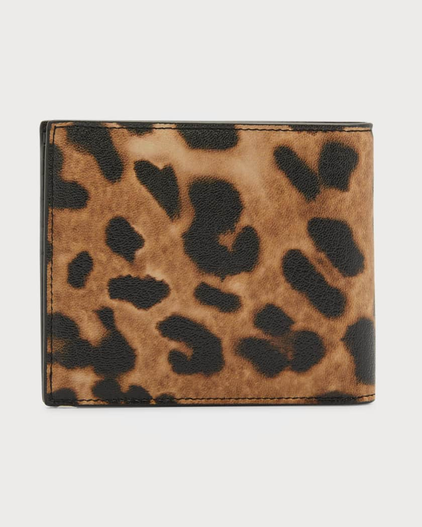 Saint Laurent Men's Monogram East/West Bifold Wallet