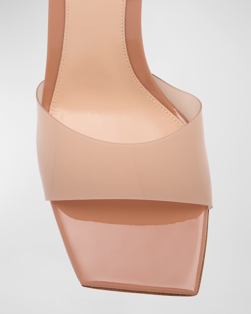 Gianvito rossi transparent strap sandals discount