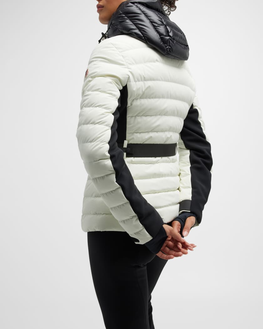 Moncler Women's Bruche Belted Puffer Jacket