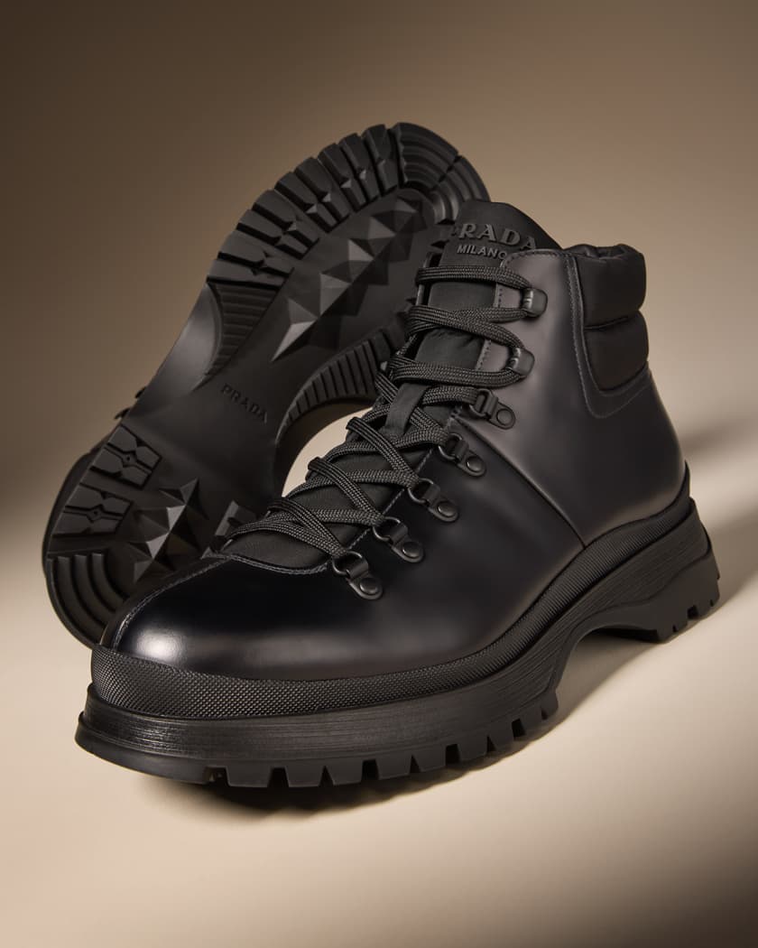 Prada hiking clearance boots