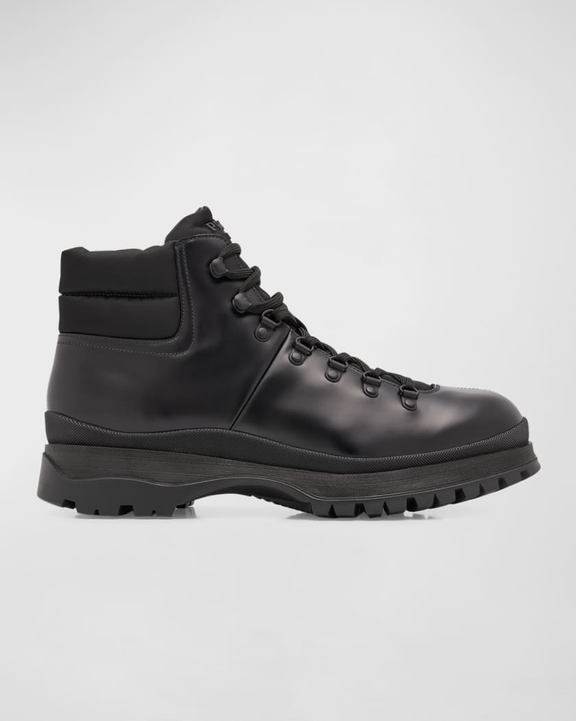Prada mens hiking boots top