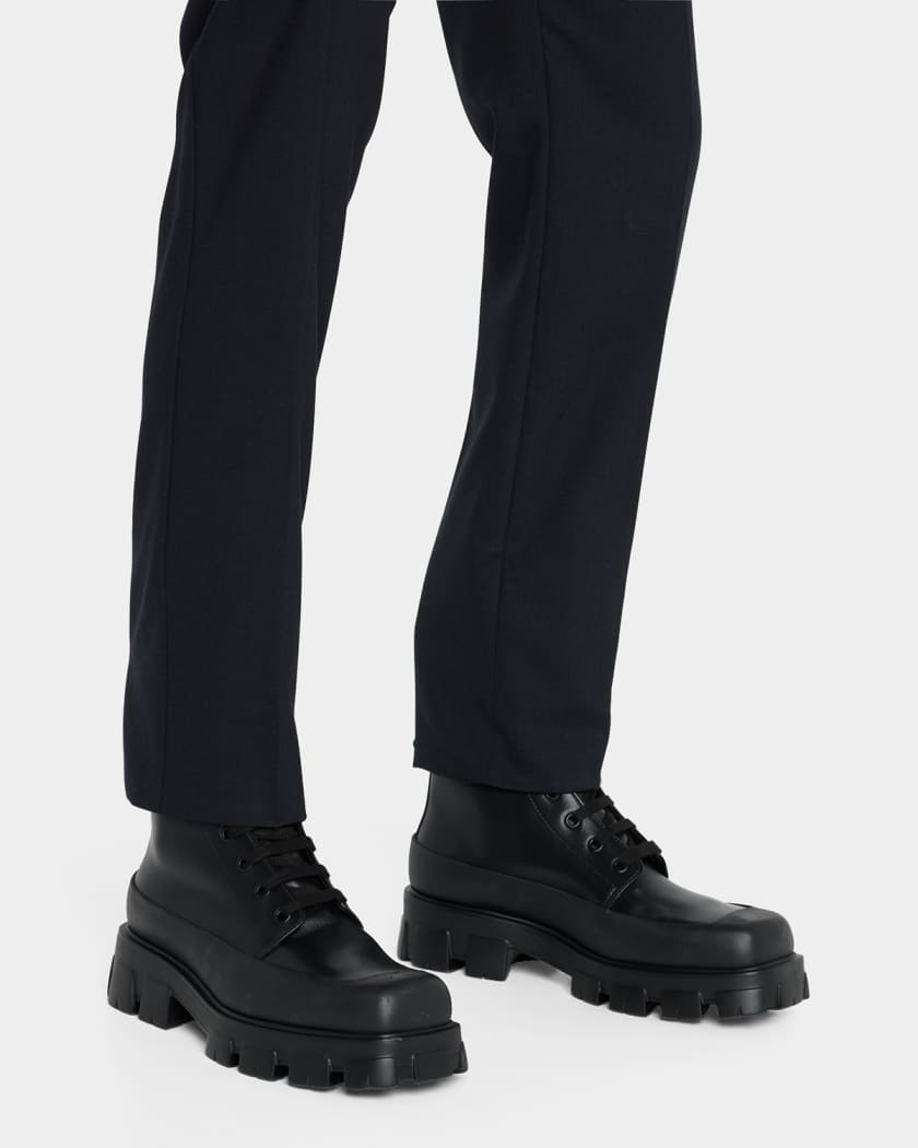 prada combat boots men