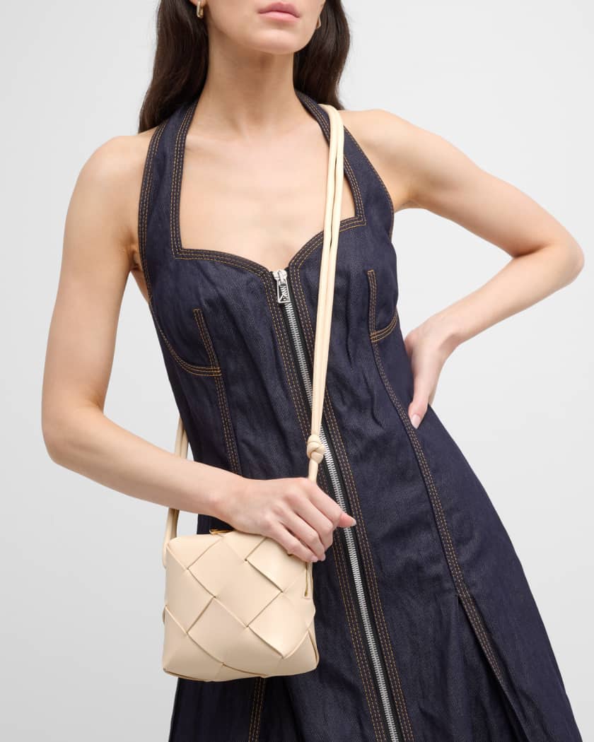 Women's Intrecciato M Mini Crossbody Bag by Bottega Veneta