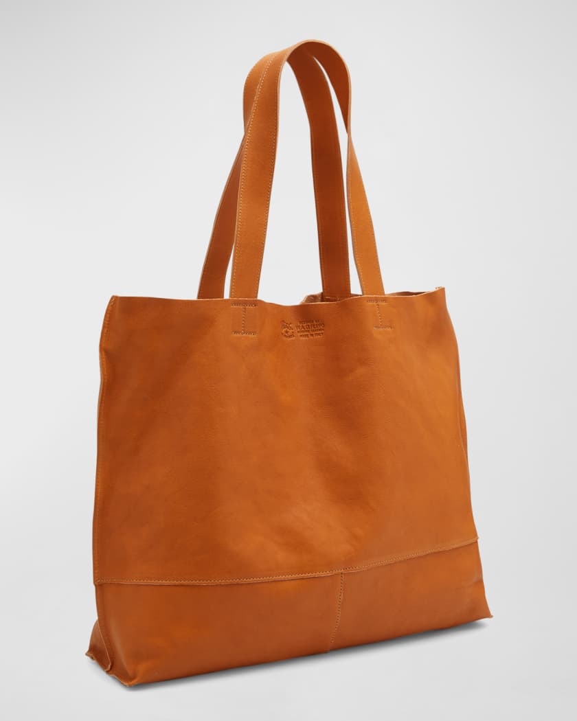 Valentina Vachetta Leather Tote Bag