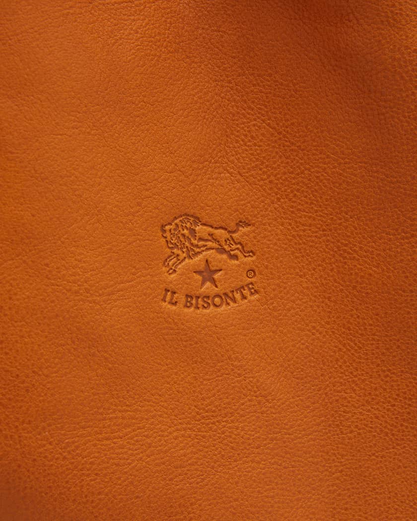 Il Bisonte Valentina Vachetta Leather Tote Bag Natural