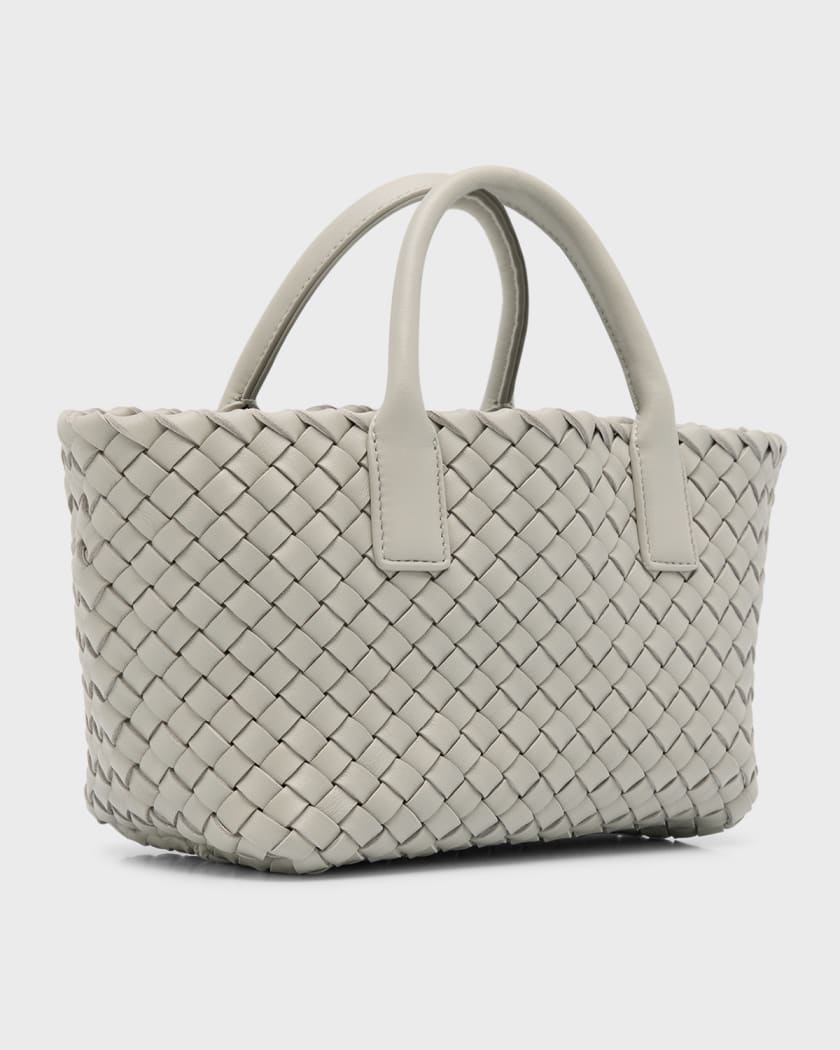 Bottega Veneta Intrecciato Mini Cabat Lambskin Tote