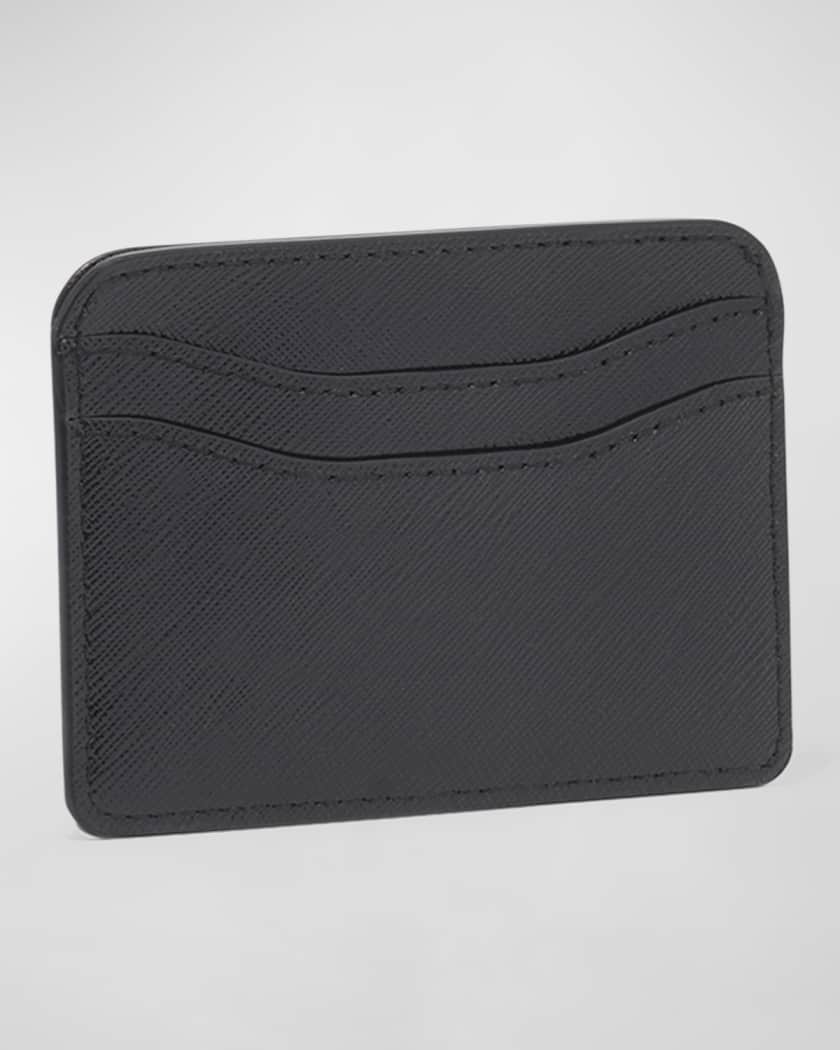 Marc Jacobs Snapshot Leather Card Case - Black