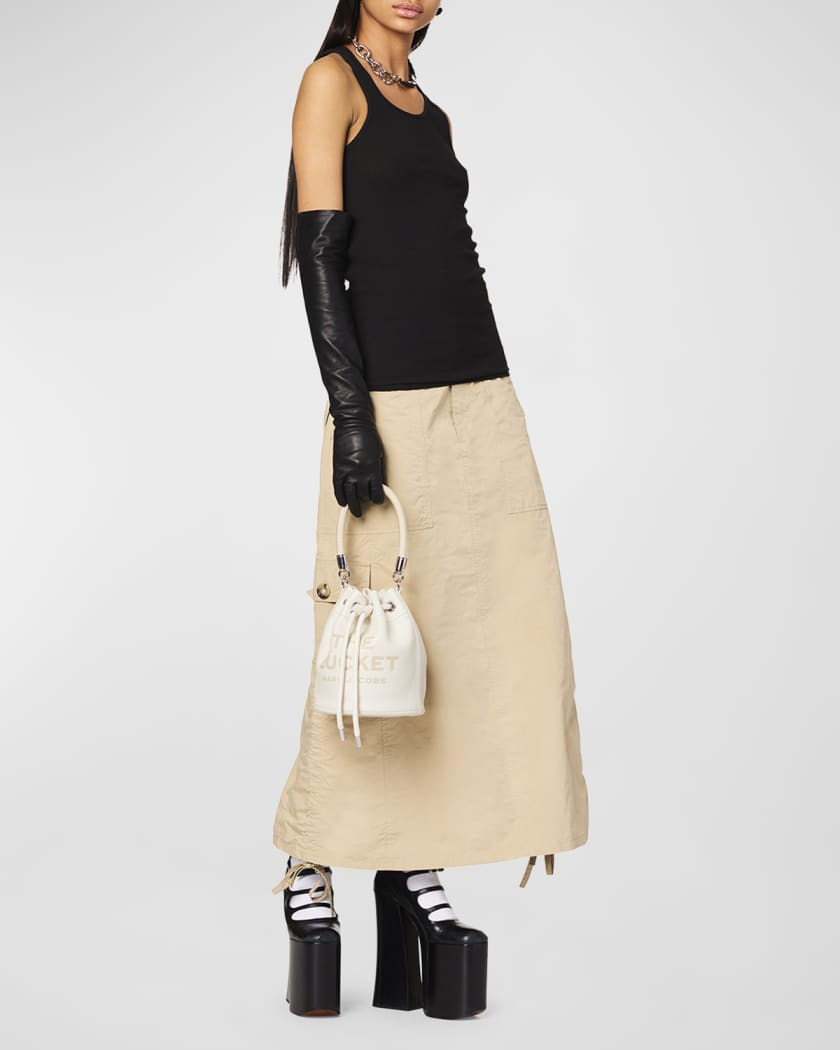 The Leather Bucket Bag