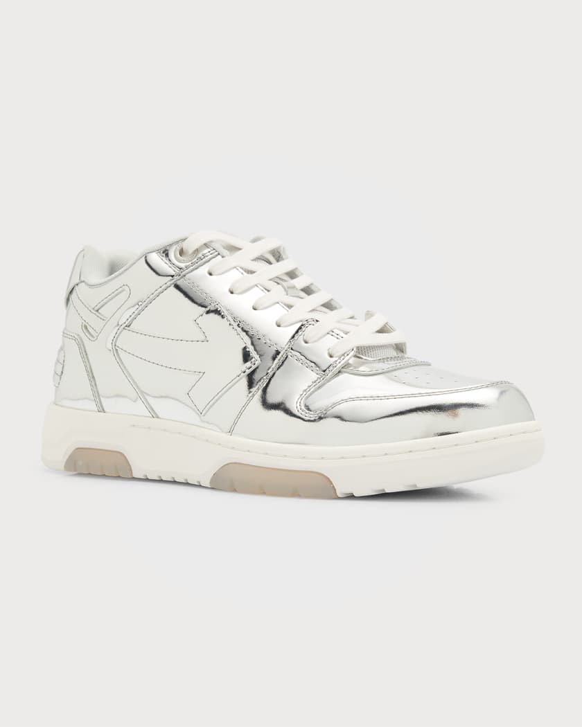 OFF-WHITE Out Of Office Leather Sneakers