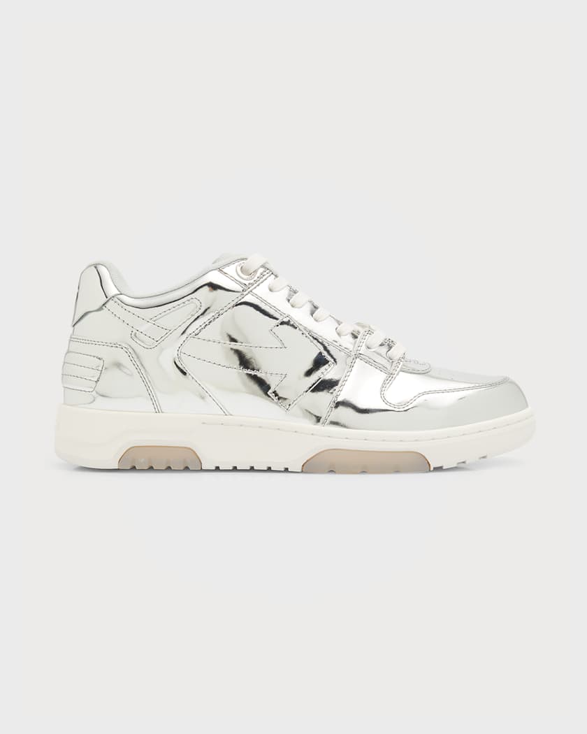 OFF-WHITE Out of Office leather sneakers