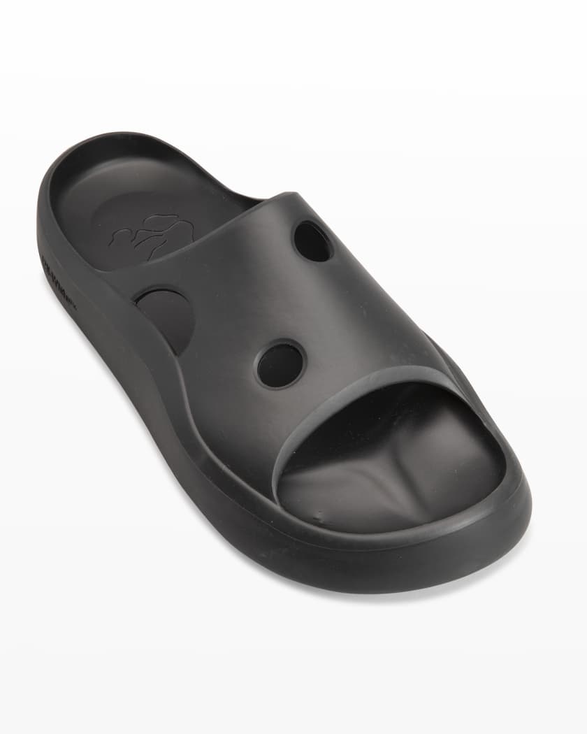 Off-White Men's Meteor Rubber Slides | Neiman Marcus