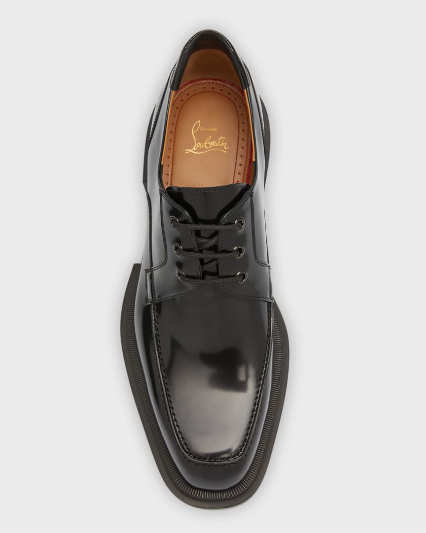 Christian Louboutin Men's Greg On Patent Leather Loafers