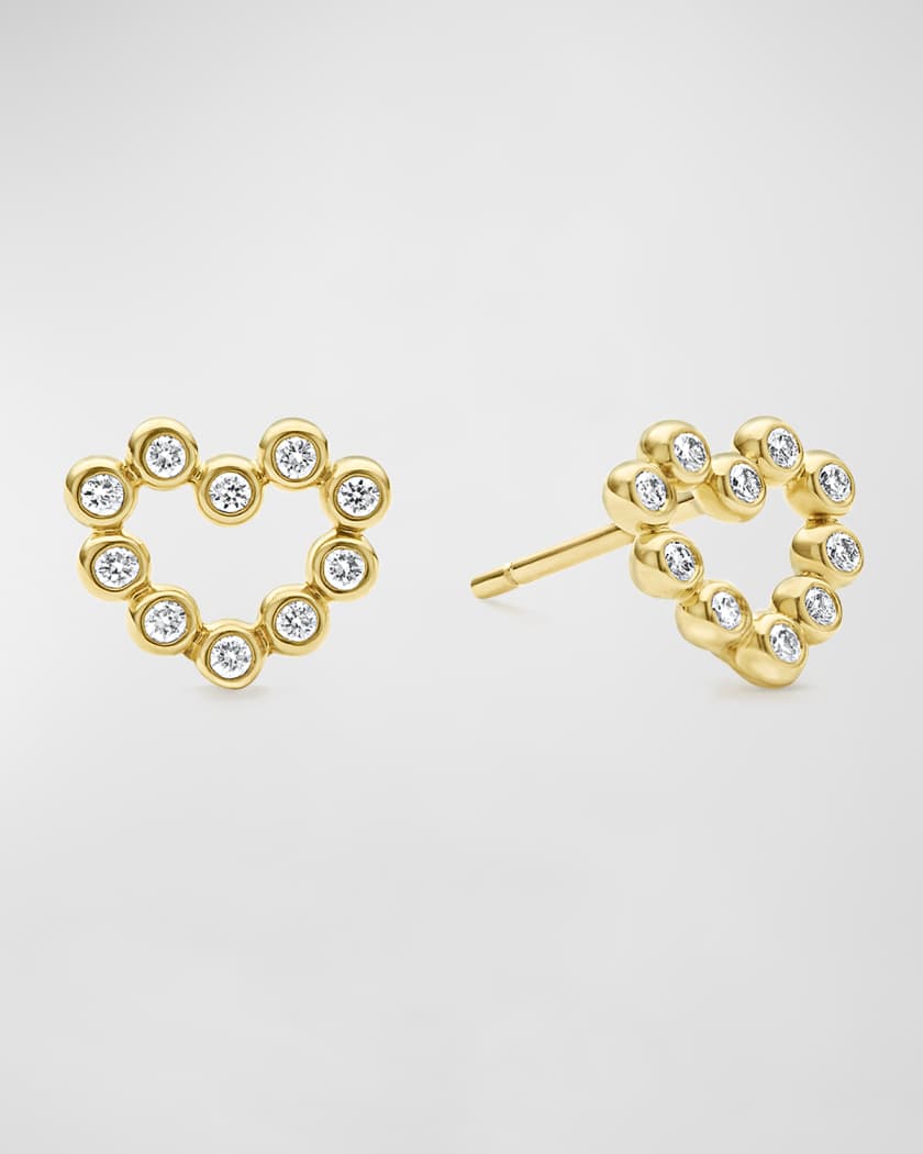 Gold Bee Earrings Stud Symbol Earrings Gold Iconic Earrings 