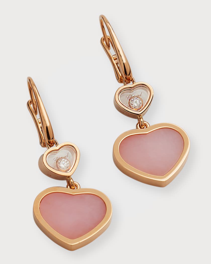 22 KT Gold Unisex Loving Heart Pendant with Earring (D36)