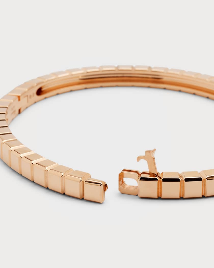 Chopard Ice Cube 18K Rose Gold Bracelet Size Medium Neiman Marcus