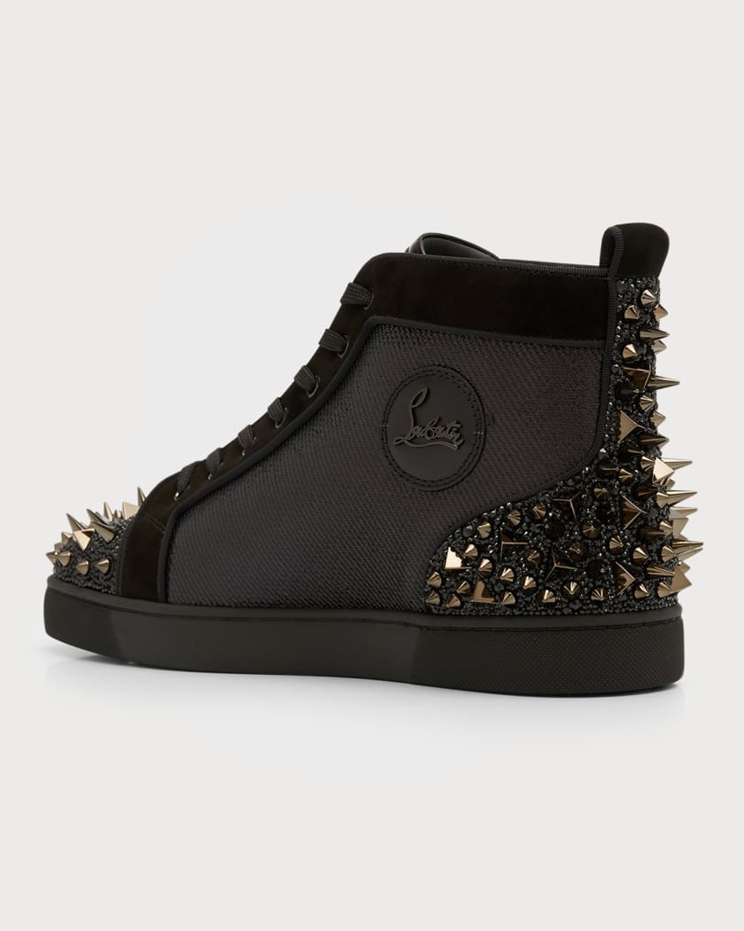 Men s Lou Pik Pik 2 Strass High Top Sneakers