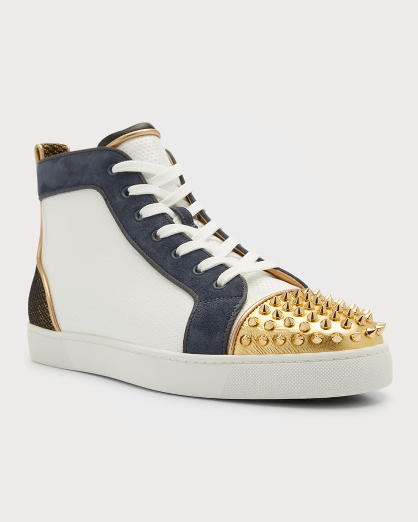 Christian Louboutin, Shoes, Christian Louboutin Louis Allover Spikes High  Top Sneaker Mens