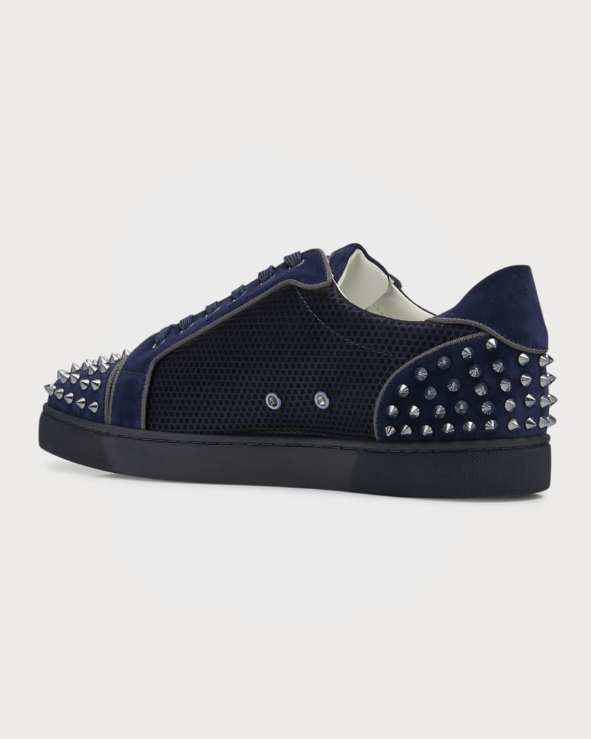Christian Louboutin Navy & Black Seavaste 2 Varismax Sneakers