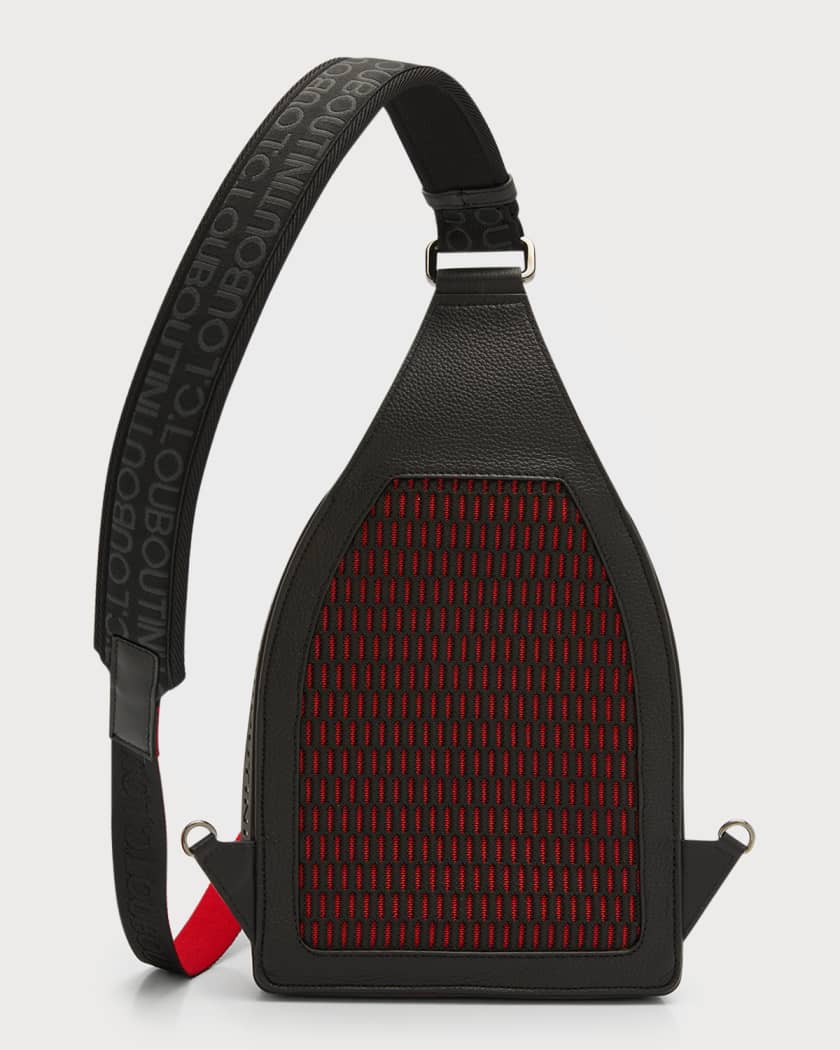 Christian Louboutin Paris Nyc Studded Belt Bag in Black for Men
