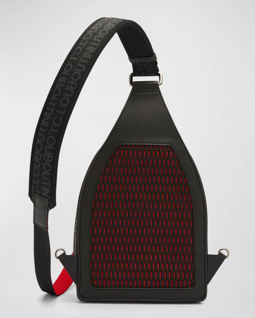 Christian Louboutin Black Loubifunk Backpack