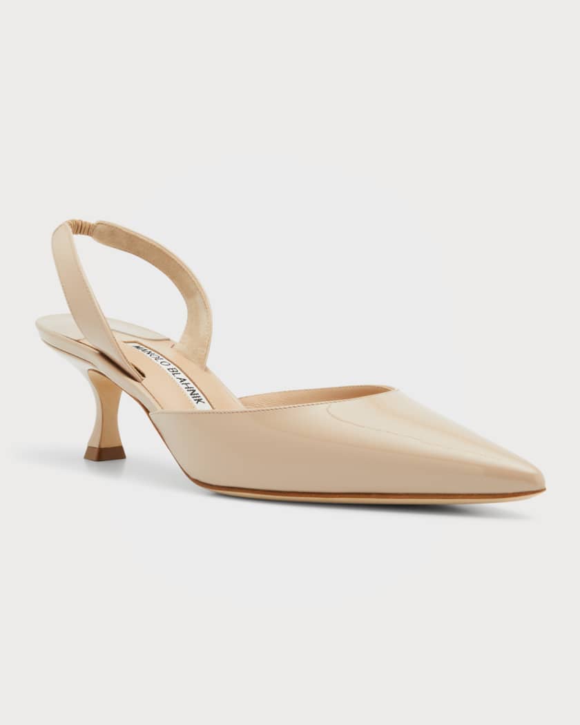 Manolo blahnik nude heels top