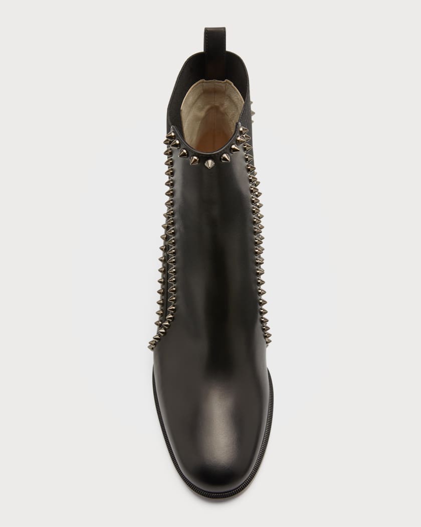 Zara black boots with studs sale