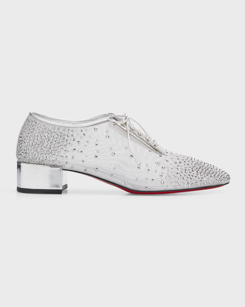 Christian louboutin hot sale crystal