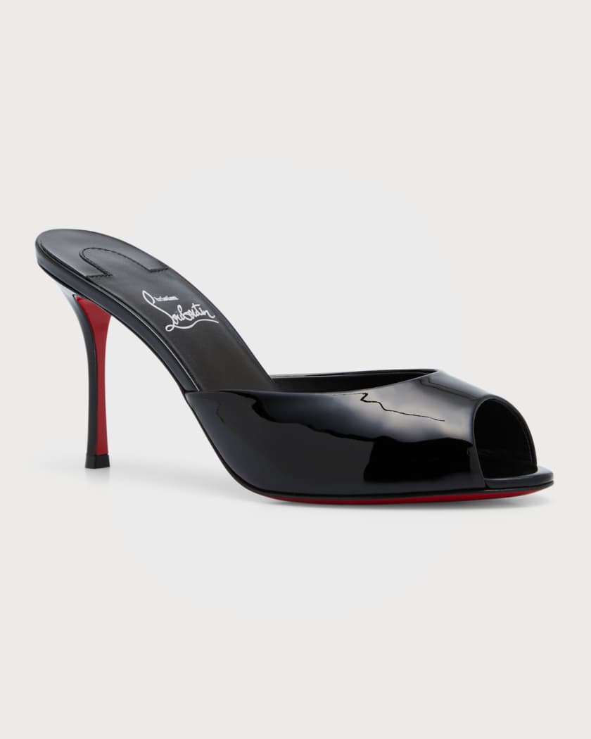 Me Dolly 85 Black Nappa leather - Shoes - Women - Christian Louboutin  United States